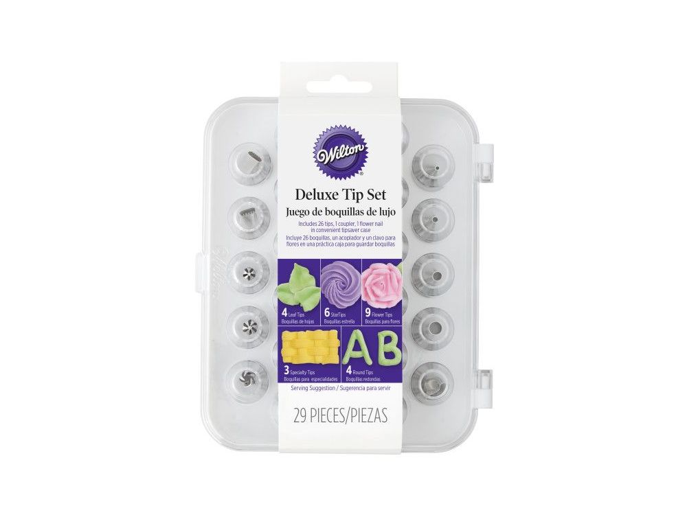 Cake Decorating Tip Set - Wilton - 29 pcs.
