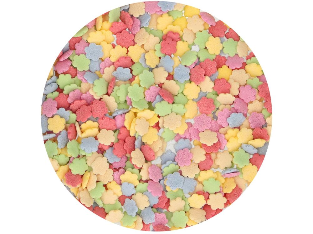 Sugar sprinkles Flowers - FunCakes - 60 g