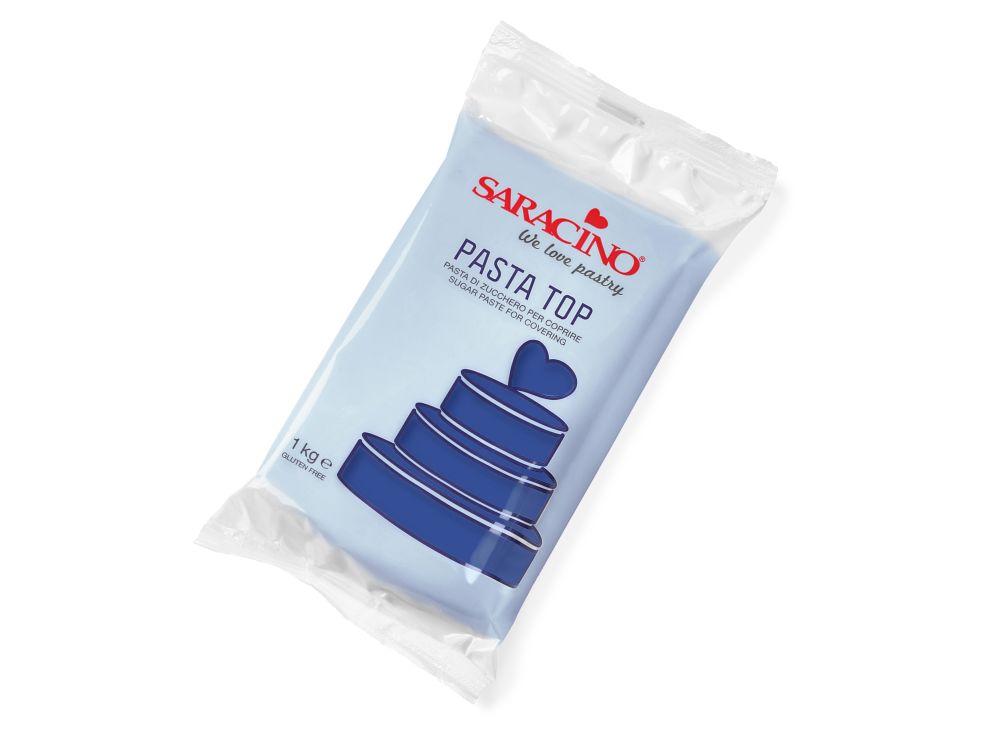 Modelling paste for covering Pasta Top - Saracino - Navy Blue, 1 kg