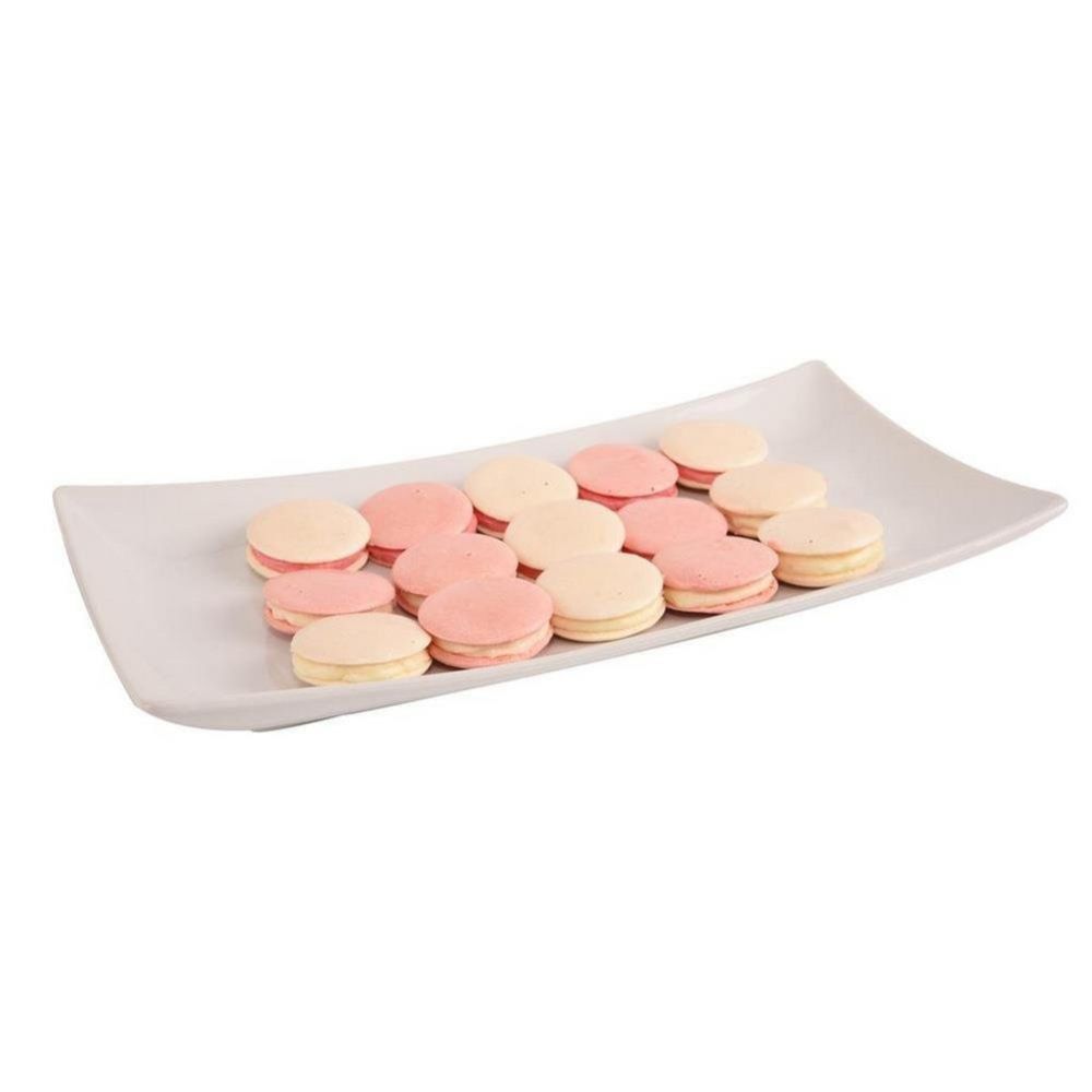 Silicone mat for macaroons - gray, 29 x 22 cm, 30 pcs.