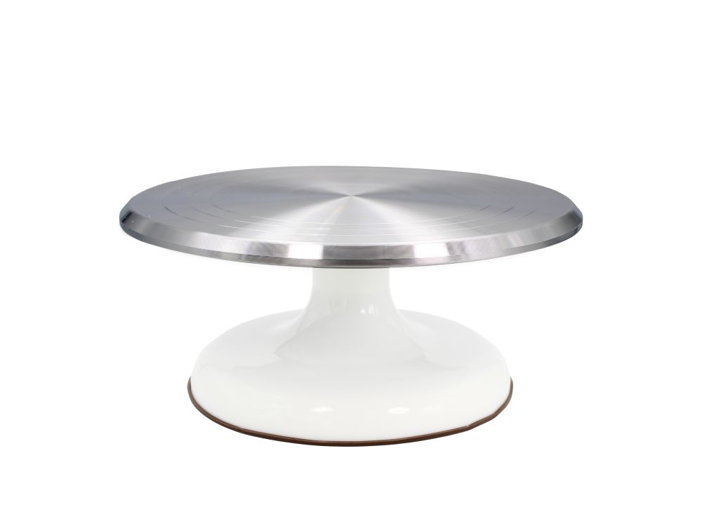 Patera obrotowa profesjonalna do ciast i tortów - 25 cm