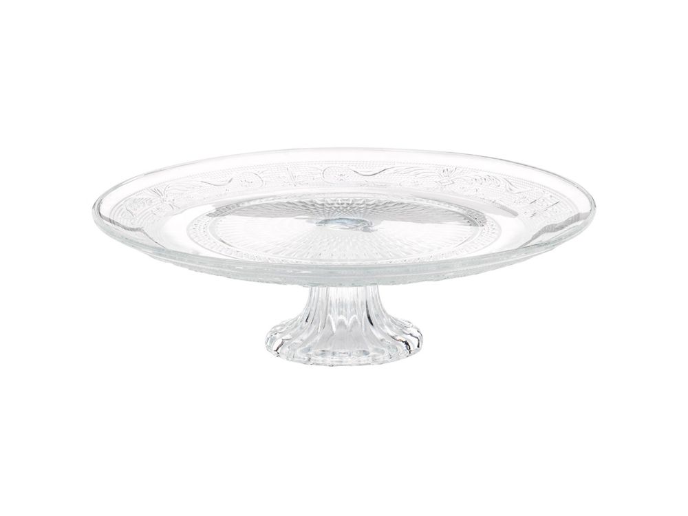 Patera szklana na wypieki na nóżce - Vilde - 25 cm