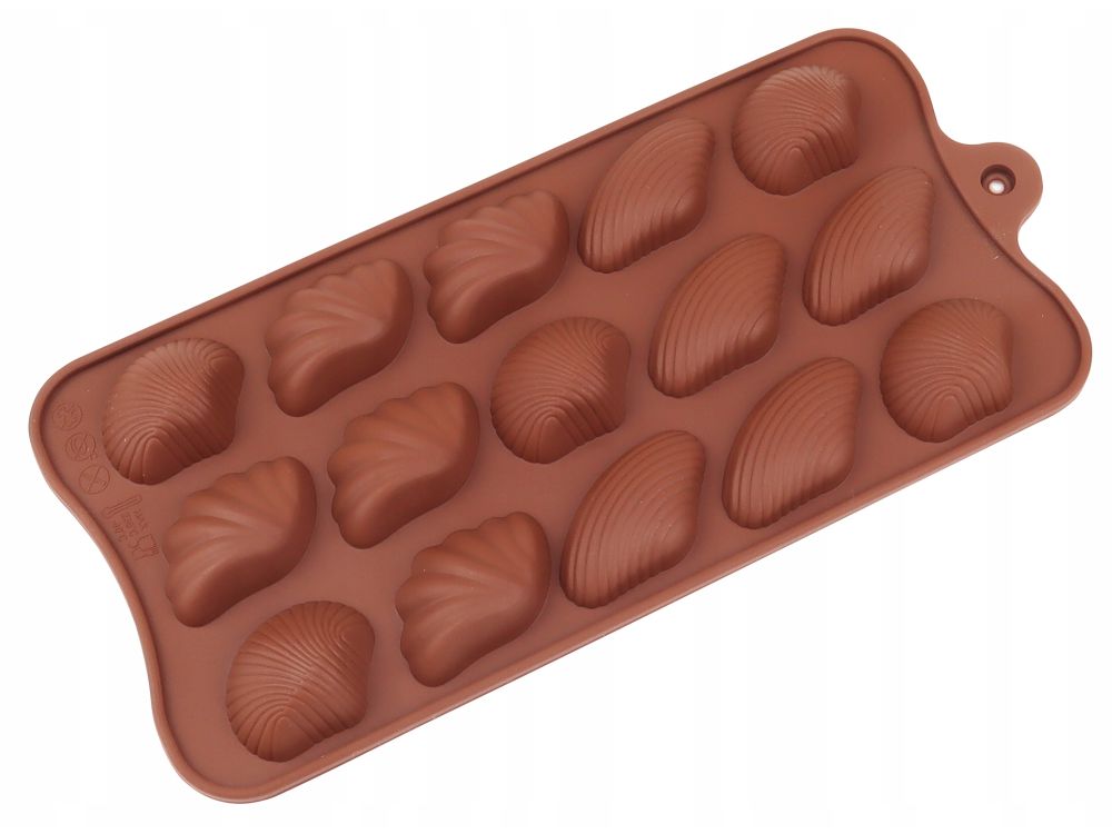 Silicone Mold for Chocolates – Seashell Design