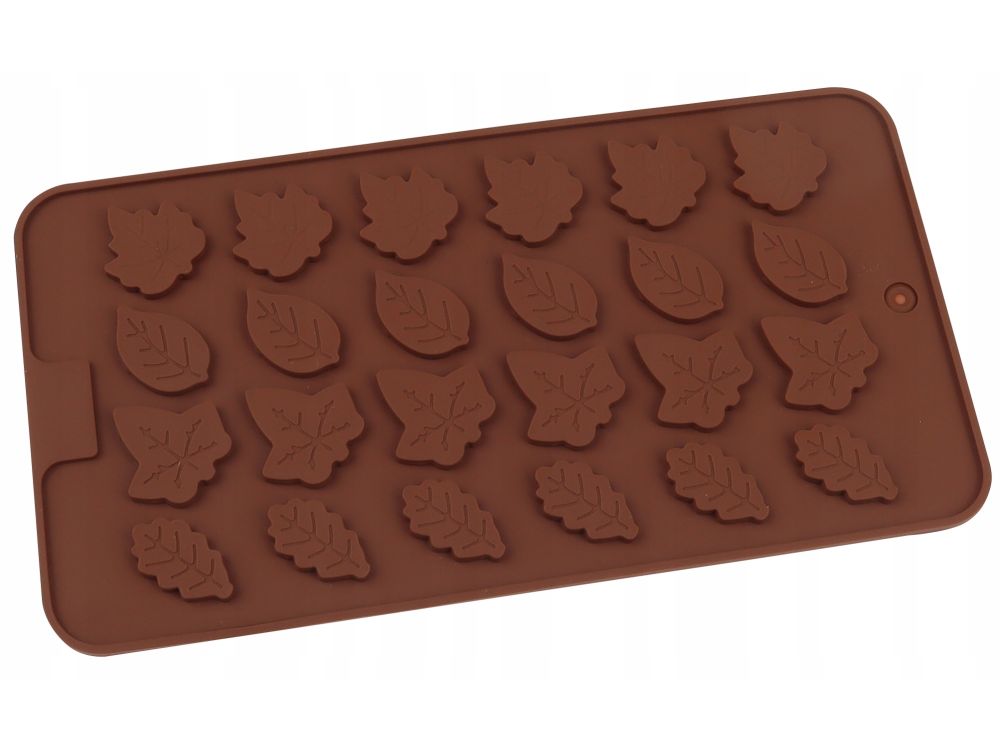 Silicone mold for chocolates - Leaf Shapes