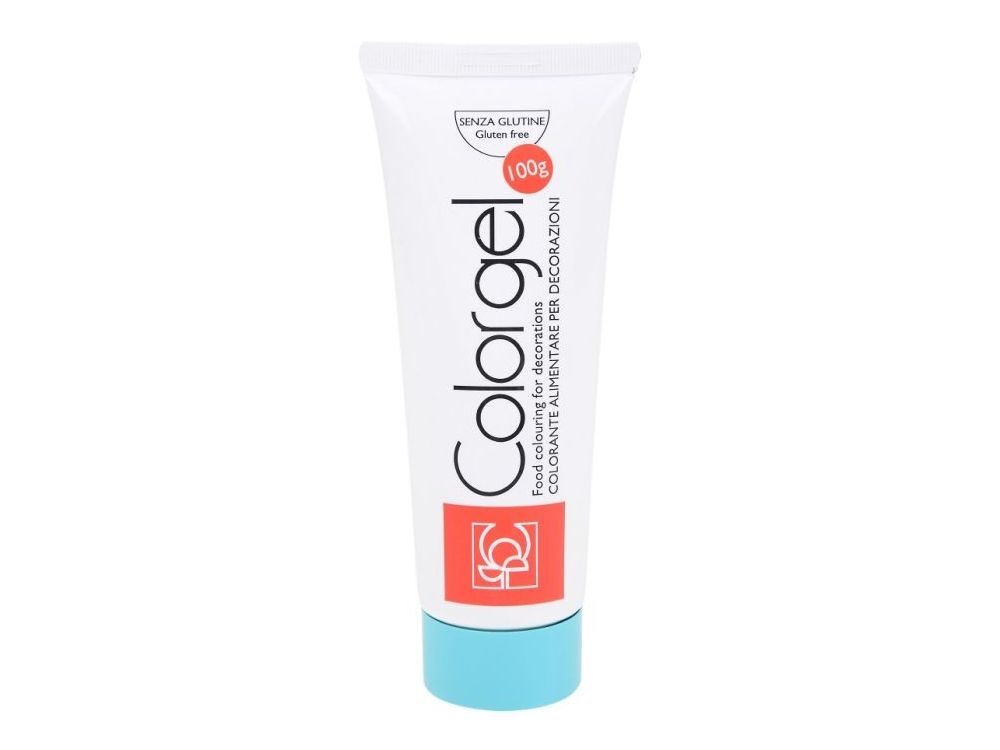 Barwnik spożywczy w żelu Colorgel - Modecor - Azzurro, 100 g