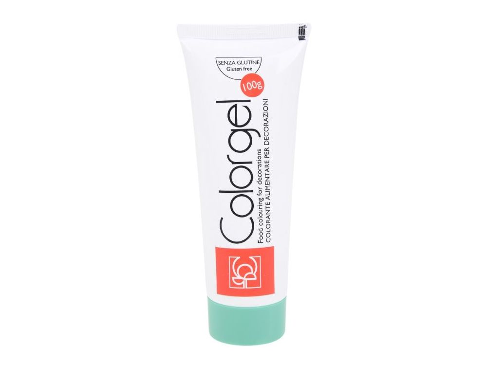 Barwnik spożywczy w żelu Colorgel - Modecor - Verde Prato, 100 g