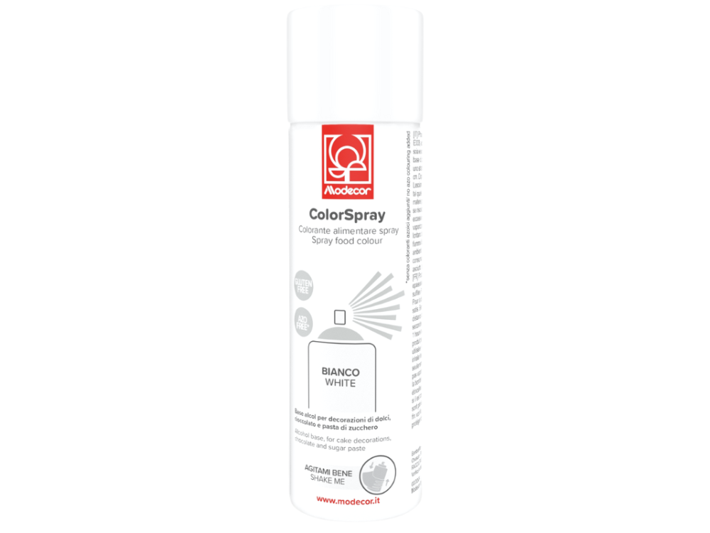 Barwnik w sprayu - Modecor - Bianco, 250 ml