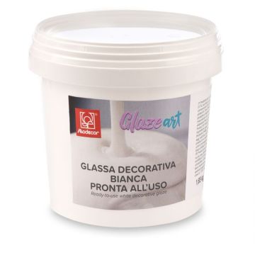 Glazura lustrzana GlazeArt - Modecor - White, 1,65 kg