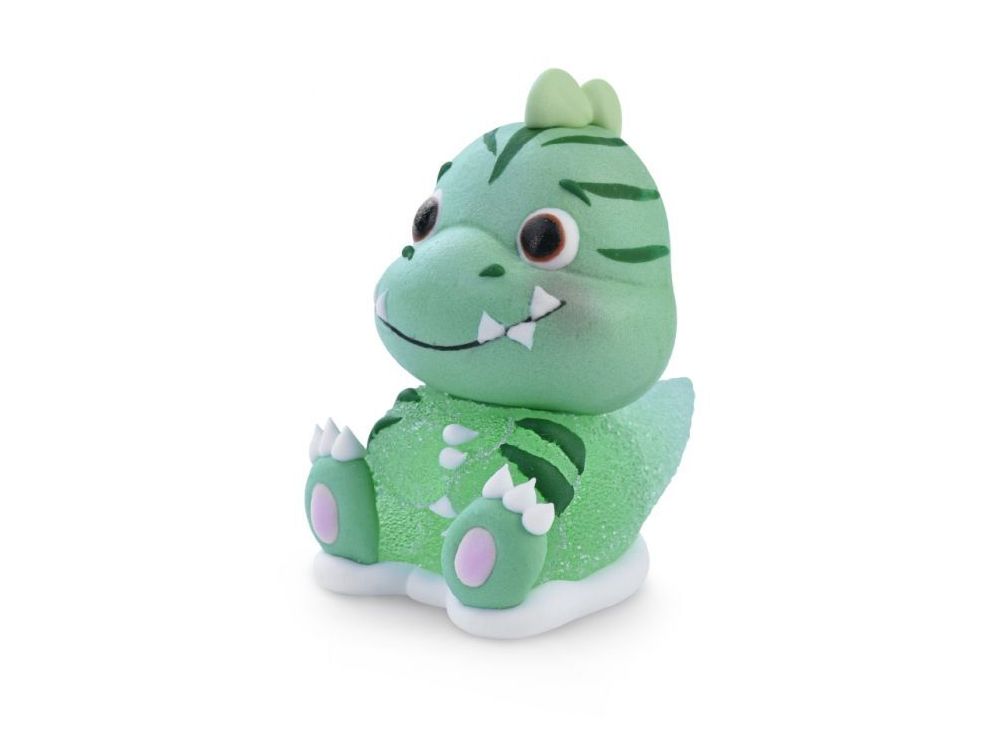 Figurka cukrowa Dinozaur Tyranozaur - Modecor - zielony, 5,7 cm