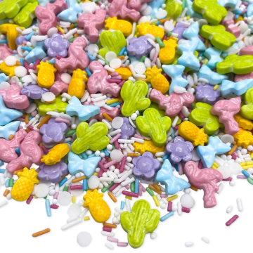 Posypka cukrowa - Happy Sprinkles - Tropical Bloom, 90 g