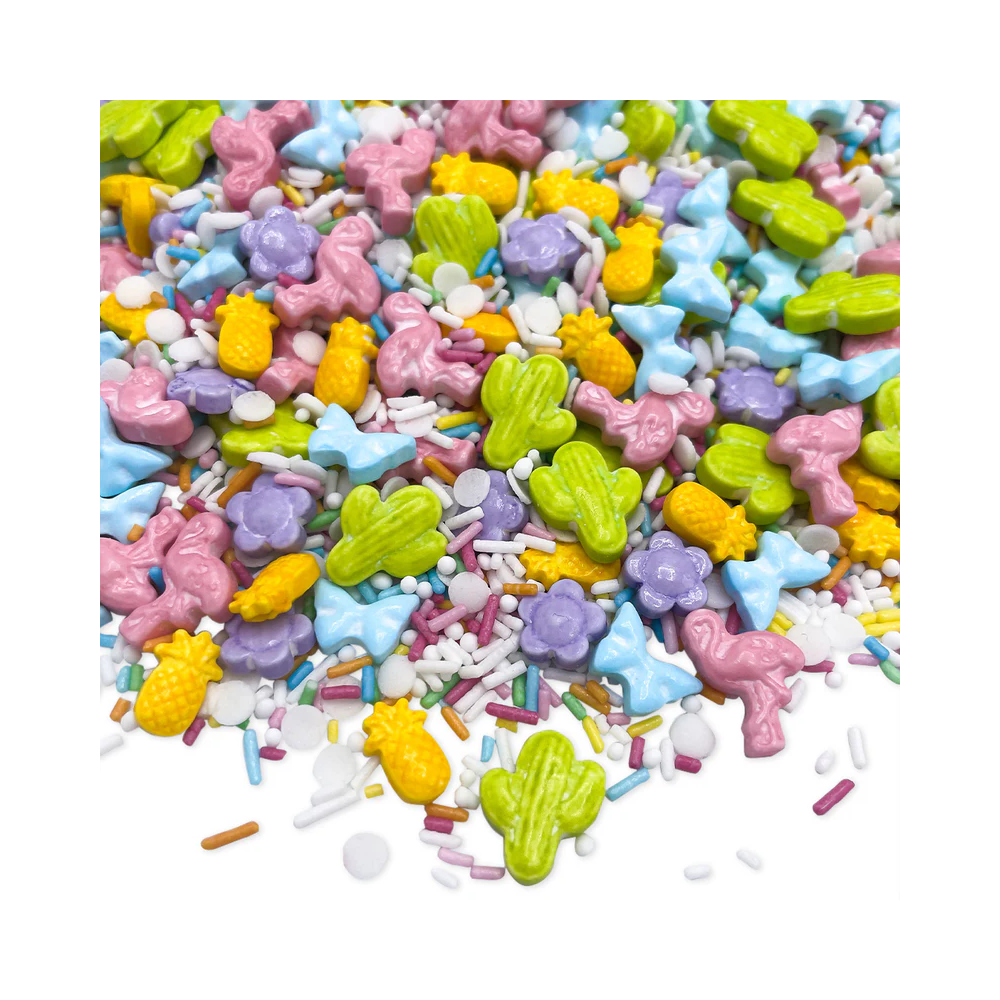 Posypka cukrowa - Happy Sprinkles - Tropical Bloom, 90 g