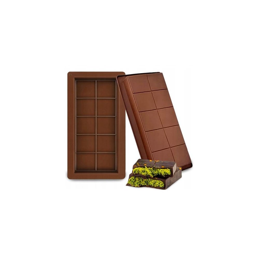 Silicone mold for Dubai chocolate - 25 x 13,5 x 2,1 cm
