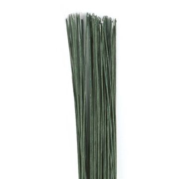 Druciki florystyczne - Culpitt - ciemna zieleń, 0,25 mm, 50 szt.