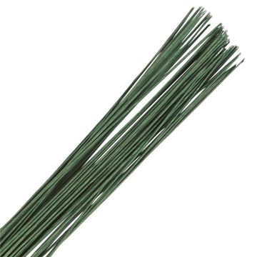 Druciki florystyczne - Culpitt - ciemna zieleń, 0,3 mm, 50 szt.