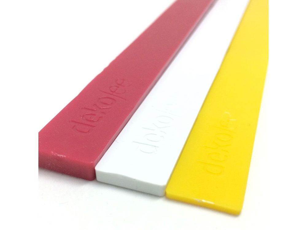 Set of dough bars - Dekofee - 1.5 mm, 3 mm, 5 mm