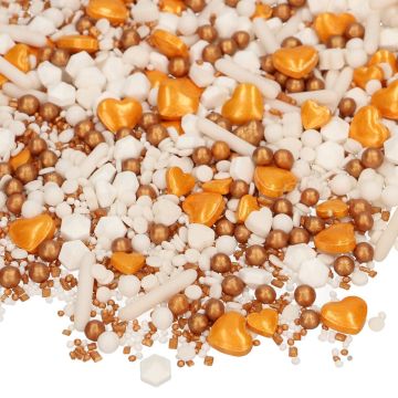 Posypka cukrowa - FunCakes - Wedding Bells, 70 g