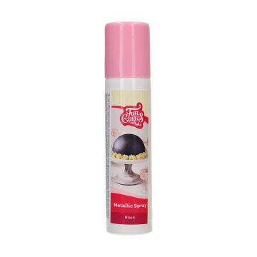 Metallic spray - FunCakes - Black, 100 ml