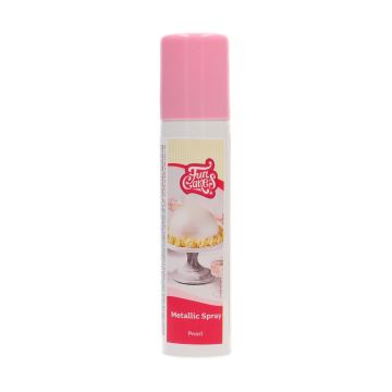 Metallic spray - FunCakes - Pearl, 100 ml