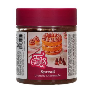 Krem do smarowania - FunCakes - Crunchy Chocowafer, 250 g