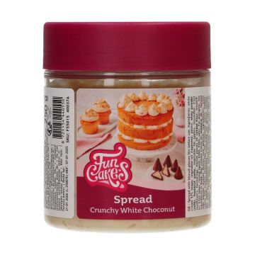 Krem do smarowania - FunCakes - Crunchy White Choconut, 250 g