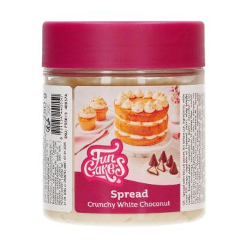 Spread - FunCakes - Crunchy White Choconut, 250 g
