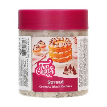 Spread - FunCakes - Crunchy Black Cookies, 250 g