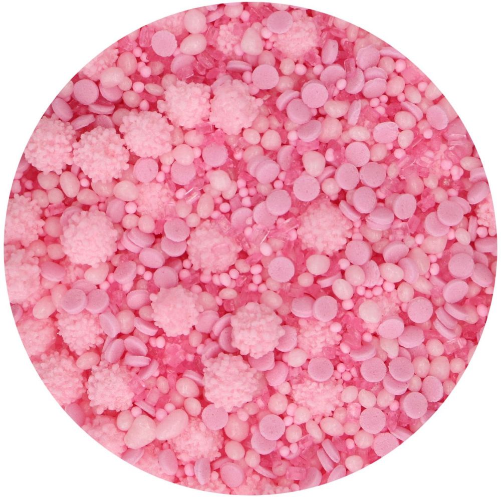 Posypka cukrowa - FunCakes - Pink, 70 g