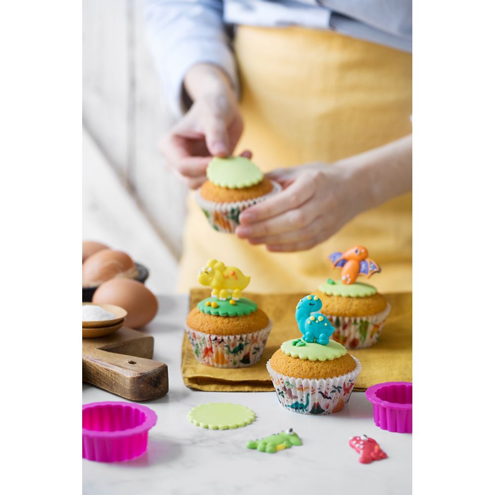 Sugar decorations - Decora - dinosaurs, 6 pcs.