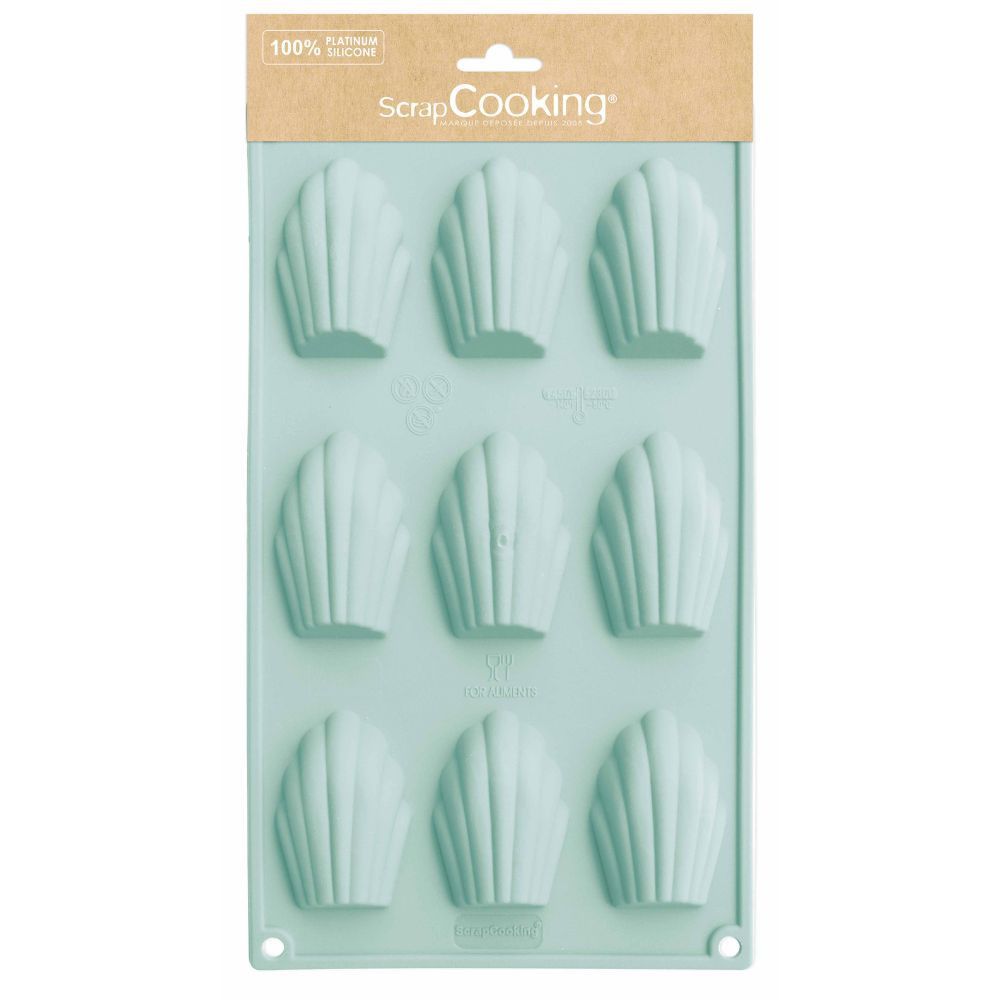 Silicone mould - Scrapcooking - madeleine cookies