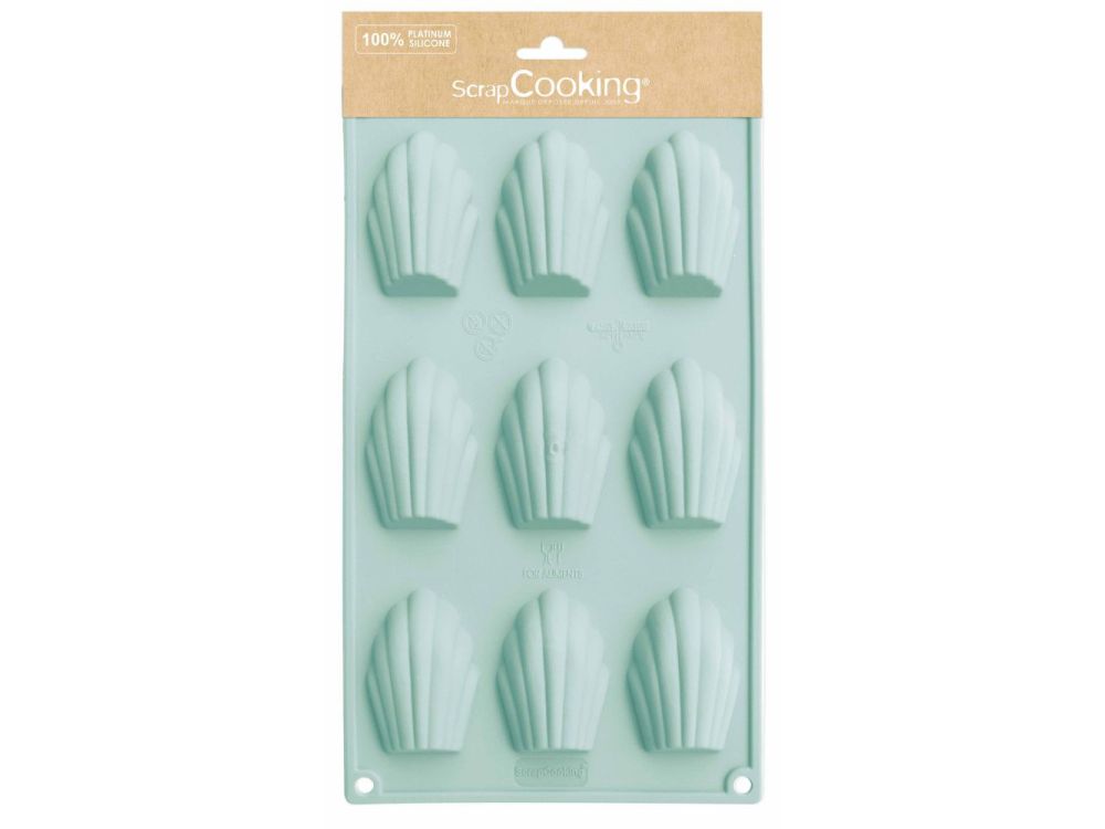 Silicone mould - Scrapcooking - madeleine cookies
