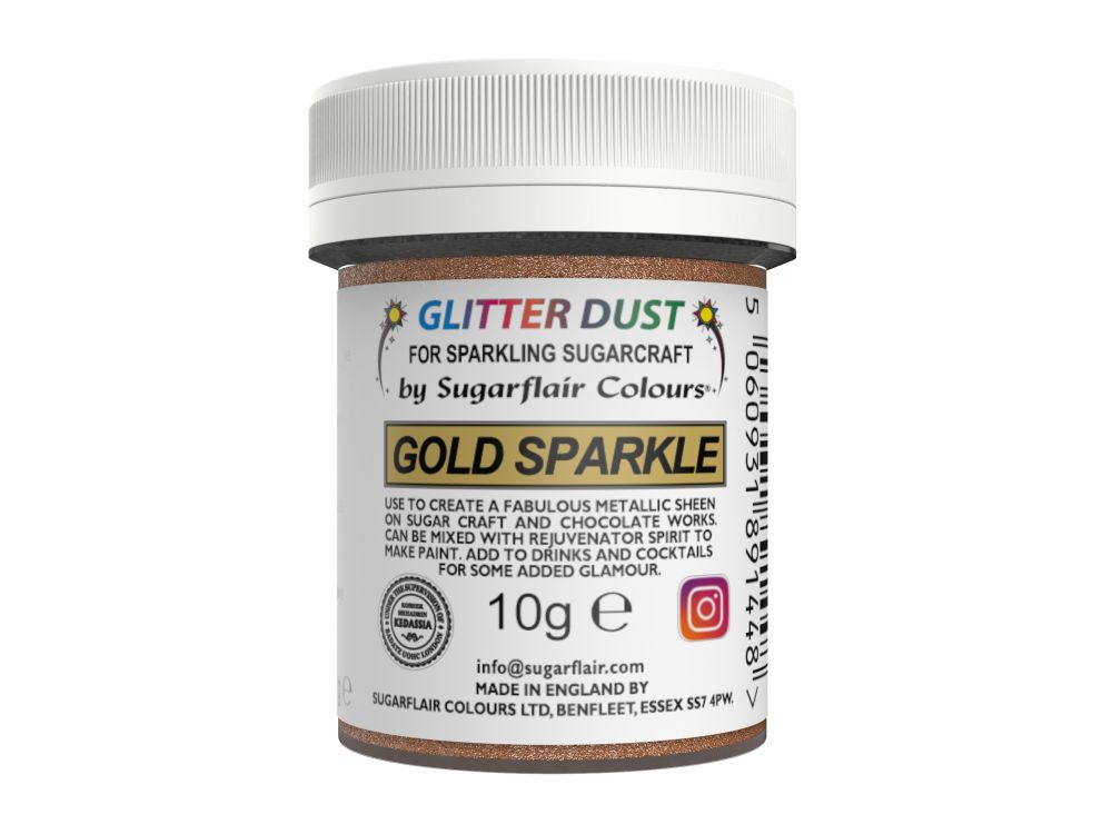 Edible Lustre - Sugarflair - Gold Sparkle, 10 g