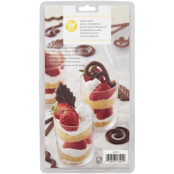 Chocolate mold - Wilton - Dessert accents