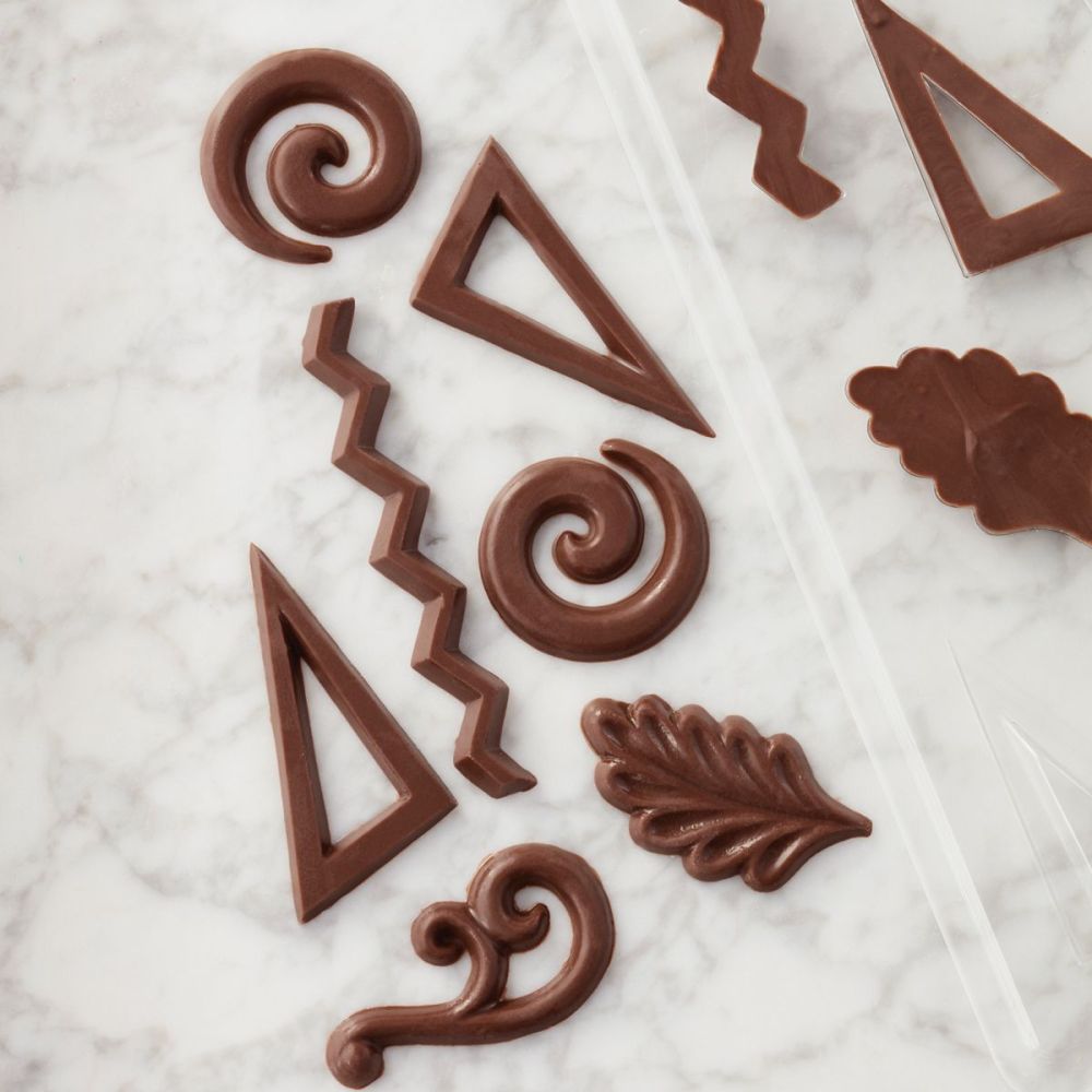 Chocolate mold - Wilton - Dessert accents