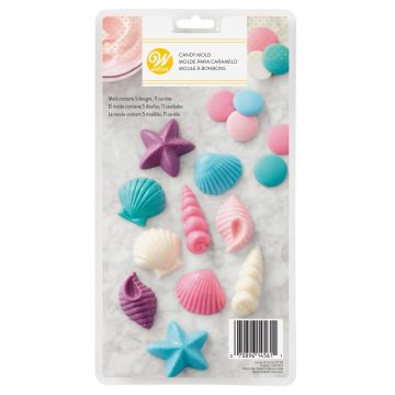 Chocolate mold - Wilton - Seashells