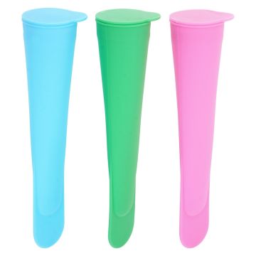 Silicone ice cream molds - Excellent Houseware - 19,5 cm, 3 pcs.