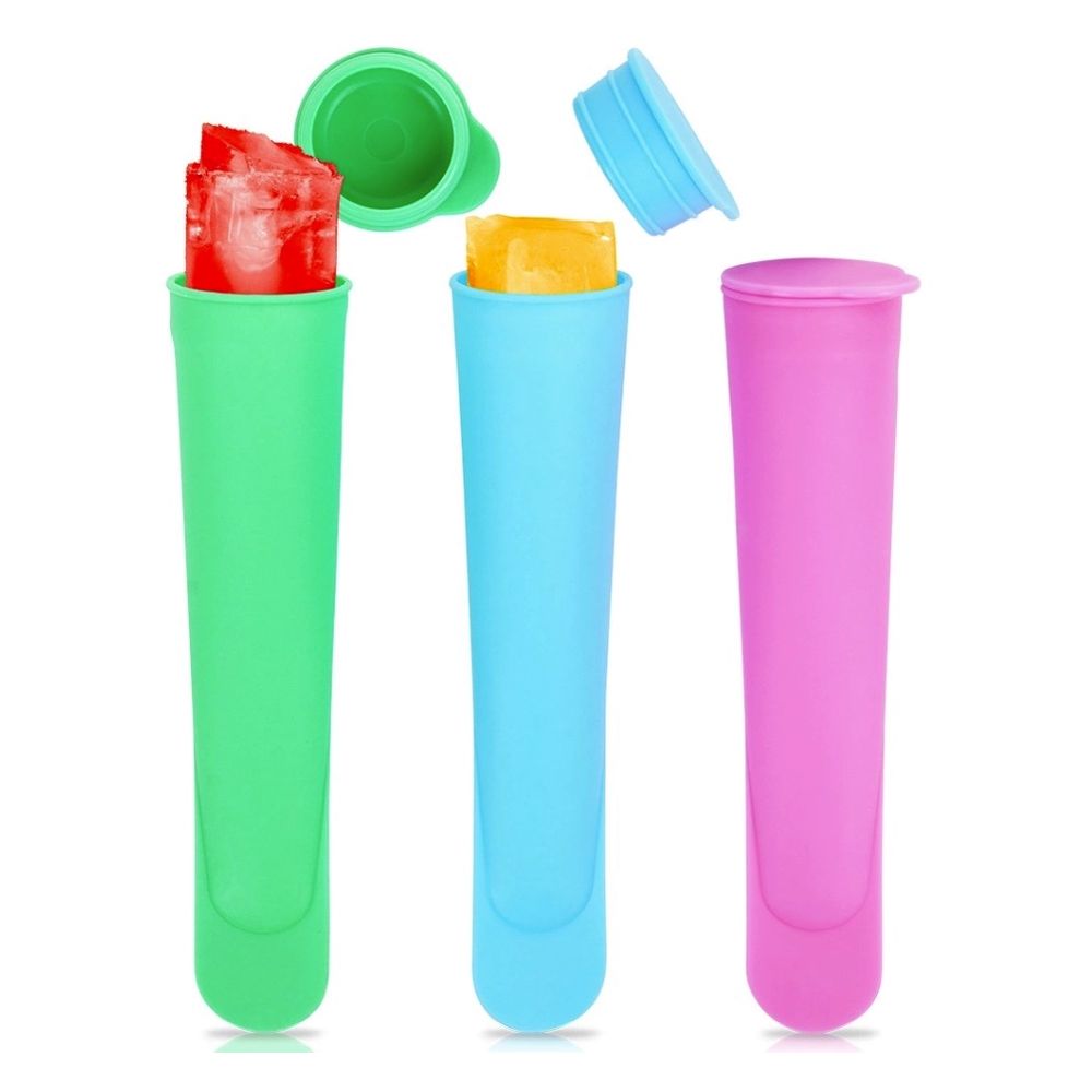 Silicone ice cream molds - Excellent Houseware - 19,5 cm, 3 pcs.