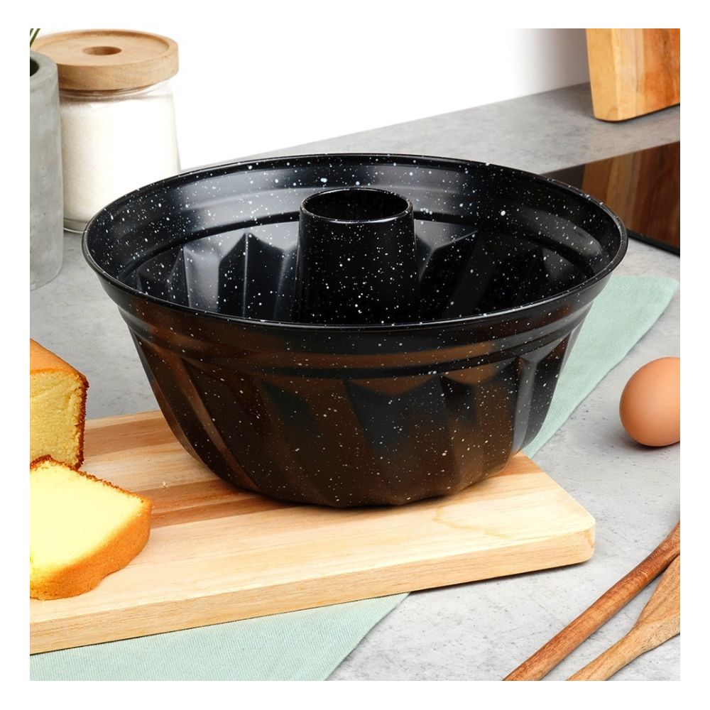 Forma granitowa do pieczenia babki z kominem - Vilde - 24,5 cm