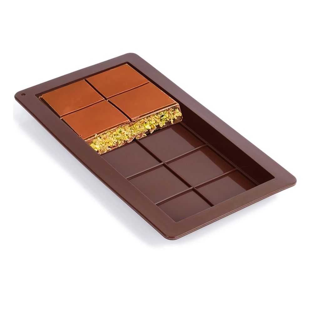 Silicone mold for Dubai chocolate - 25 x 13,5 cm