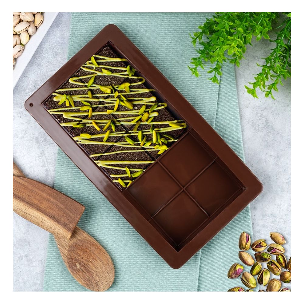 Silicone mold for Dubai chocolate - 25 x 13,5 cm