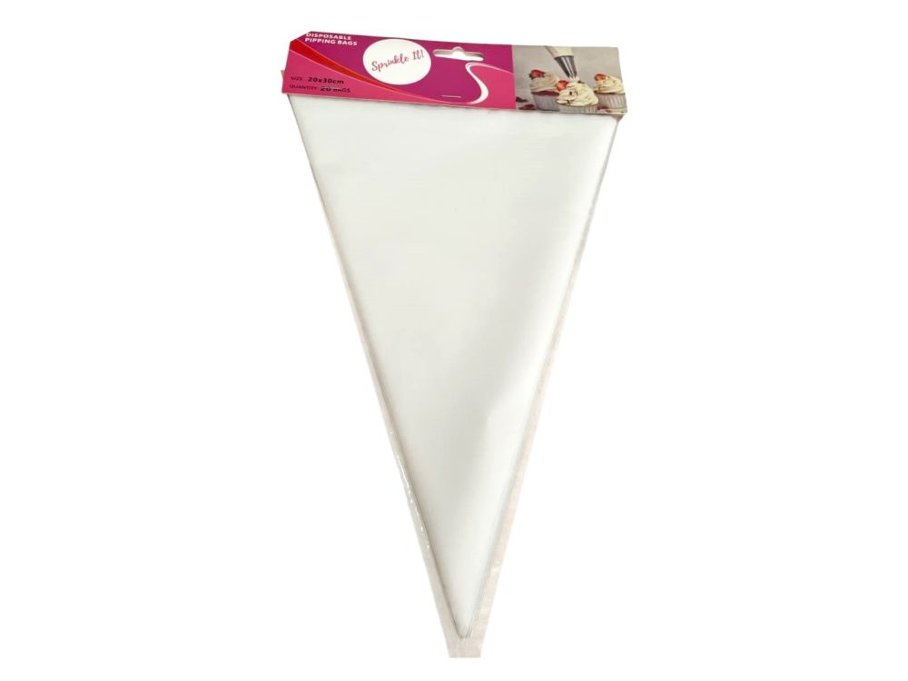 Disposable piping bags - Sprinkle It! - 30 cm, 20 pcs