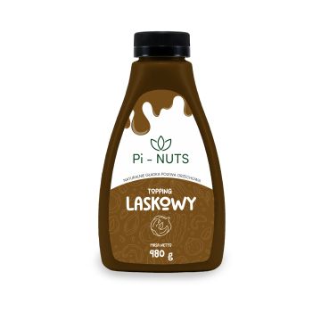 Polewa topping laskowy nocciola do deserów - Pi-Nuts - 480 g
