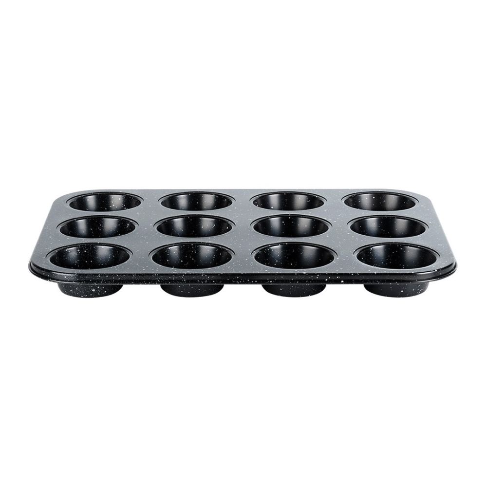 Forma do muffinek granitowa - Vilde - 35 x 26,5 x 3 cm, 12 szt.