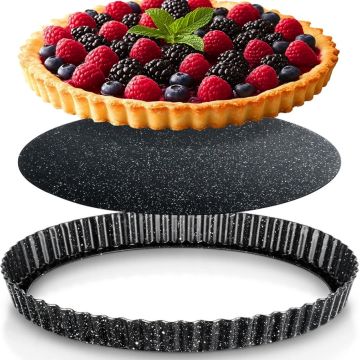 Tart baking tin with removable bottom - Vilde - 28 x 3 cm