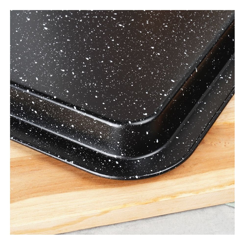 Blacha do pieczenia granitowa - Vilde - 46,5 x 32,5 cm