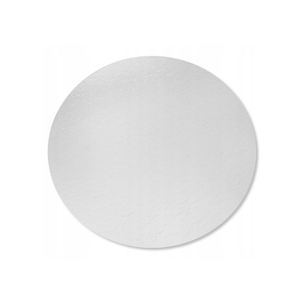 Cake board smooth - gold and white, 14 cm