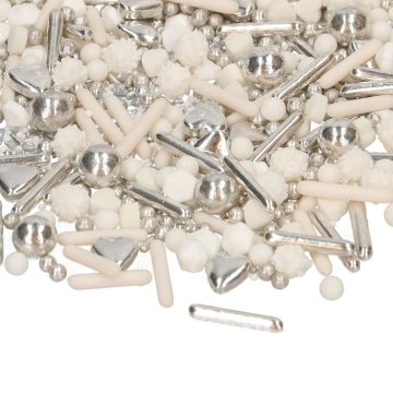 3D Sprinkle Medley - FunCakes - Silver Lining, 70 g