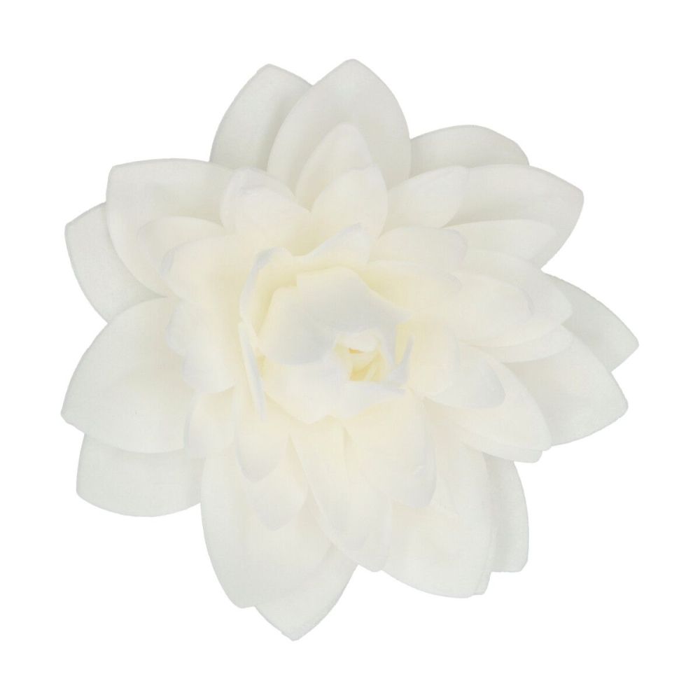Edible Wafer Flower Deluxe - FunCakes - white dahlia