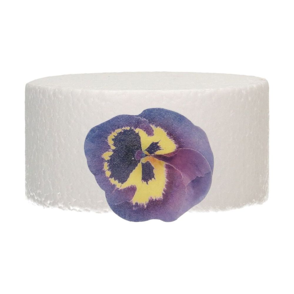 Edible Wafer Flowers Deluxe - FunCakes - pansy mix, 30 pcs