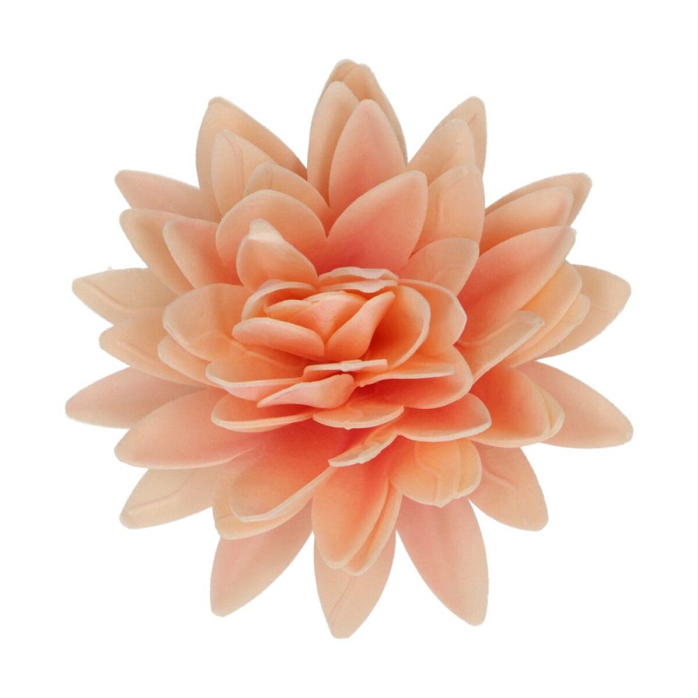 Edible Wafer Flowers Deluxe - FunCakes - orange peony
