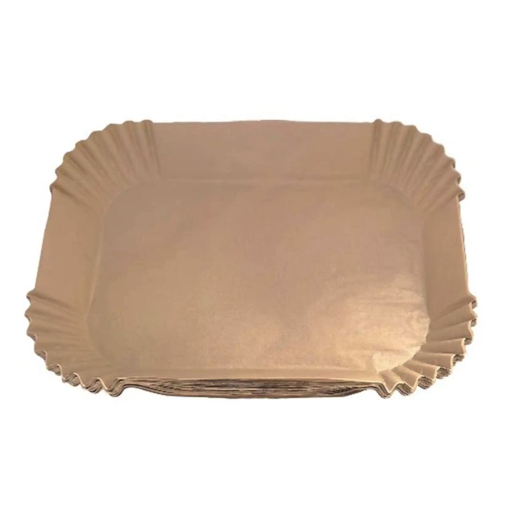 Foremki papierowe do Air Fryera - 20 x 23 x 4,5 cm, 100 szt.